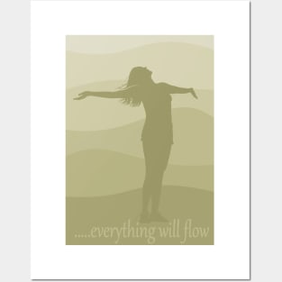 everything will flow Posters and Art